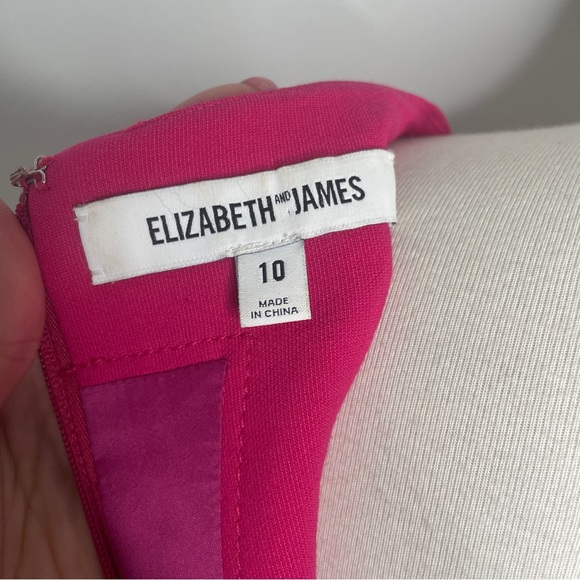 Elizabeth and James Hot Pink Dress - Picture 8 of 8